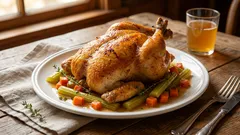 Uunissa haudutettu kana: näin pidät sen mehukkaana – kokin resepti