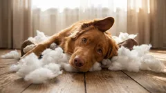 Miksi koira pureskelee petiään: luulet sen käyttäytyvän huonosti, mutta se pyytää apua